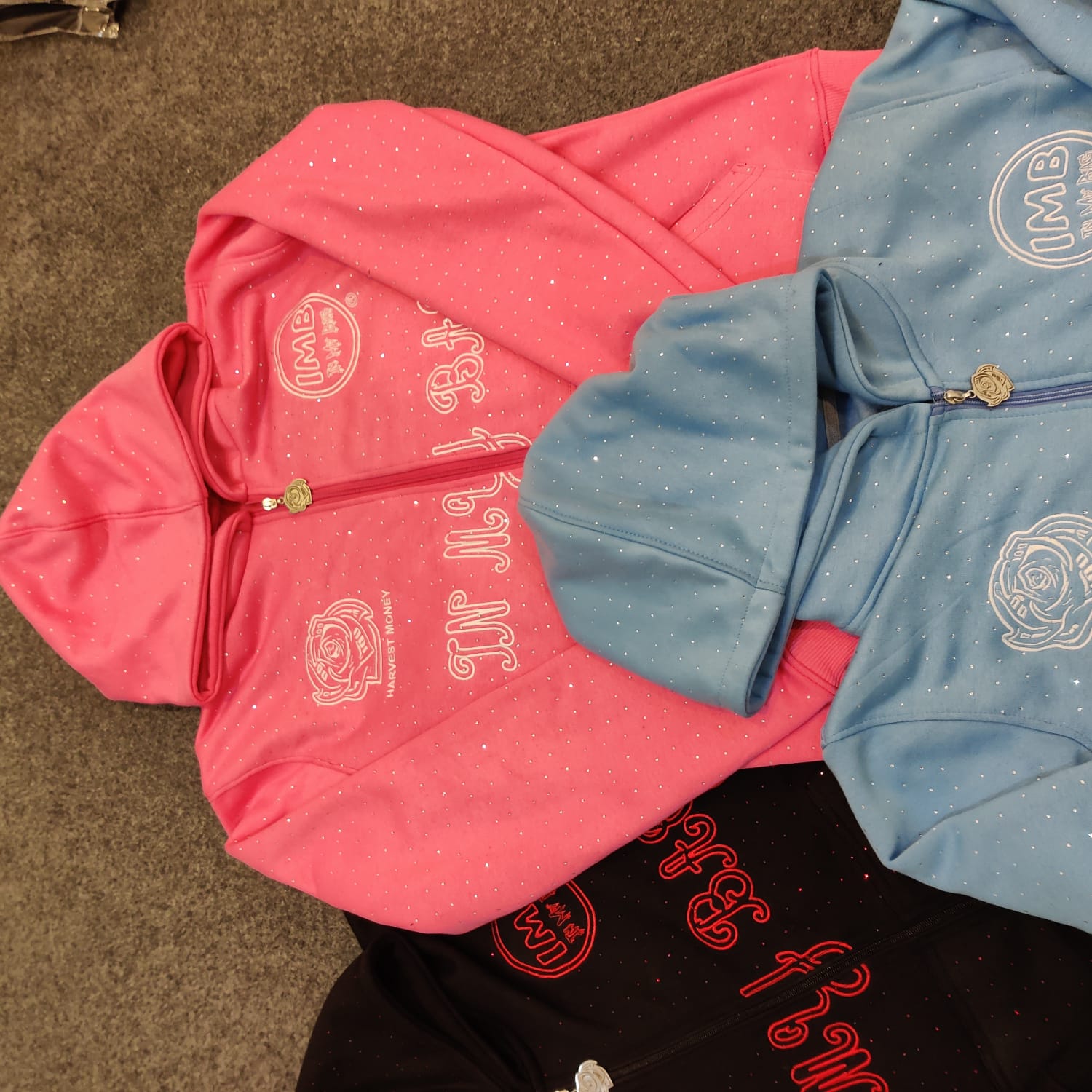 Harvest money hoodies